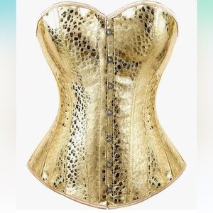Gold Corset Top